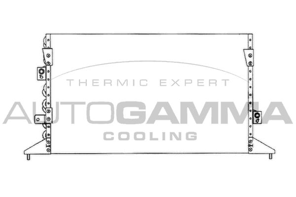 AUTOGAMMA Lauhdutin, ilmastointilaite 103850