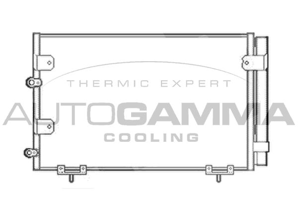 AUTOGAMMA Lauhdutin, ilmastointilaite 103859
