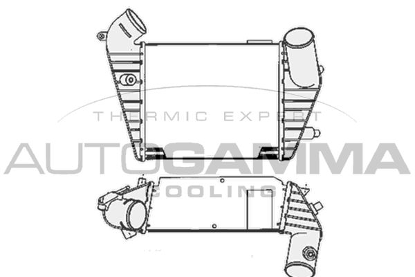 AUTOGAMMA Välijäähdytin 103881