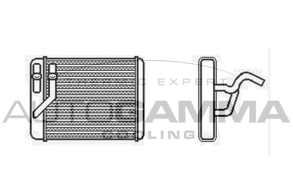 AUTOGAMMA Lämmityslaitteen kenno 104089