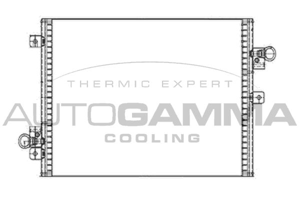AUTOGAMMA Lauhdutin, ilmastointilaite 104109