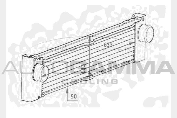 AUTOGAMMA Välijäähdytin 104489