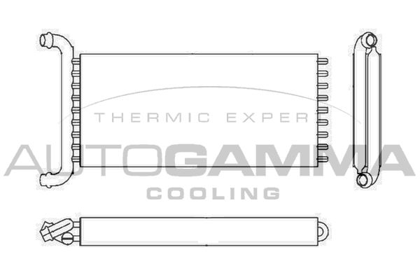 AUTOGAMMA Lämmityslaitteen kenno 104546