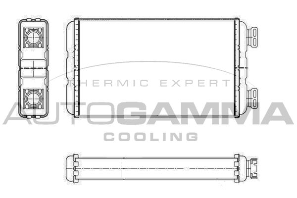 AUTOGAMMA Lämmityslaitteen kenno 104616