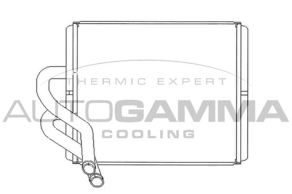 AUTOGAMMA Lämmityslaitteen kenno 104877