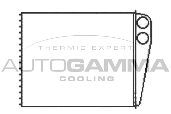 AUTOGAMMA Lämmityslaitteen kenno 104880
