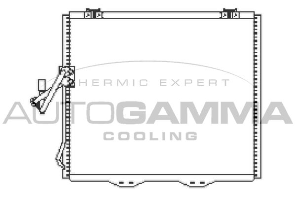 AUTOGAMMA Lauhdutin, ilmastointilaite 105079