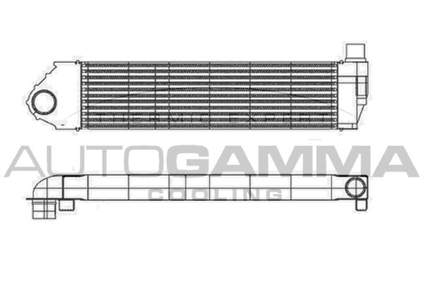 AUTOGAMMA Välijäähdytin 105578