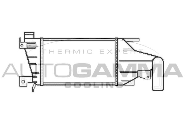 AUTOGAMMA Välijäähdytin 105605