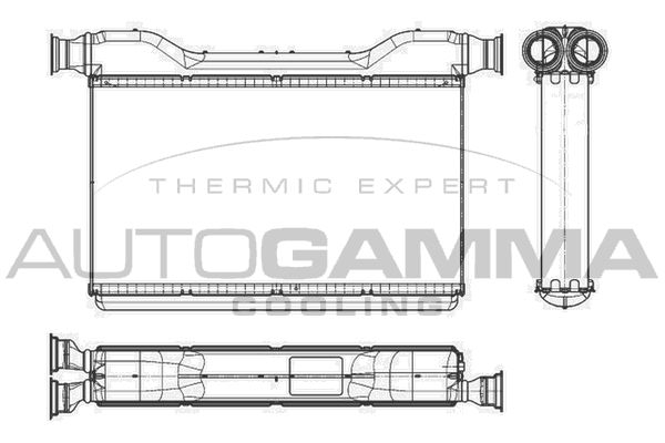 AUTOGAMMA Lämmityslaitteen kenno 107014