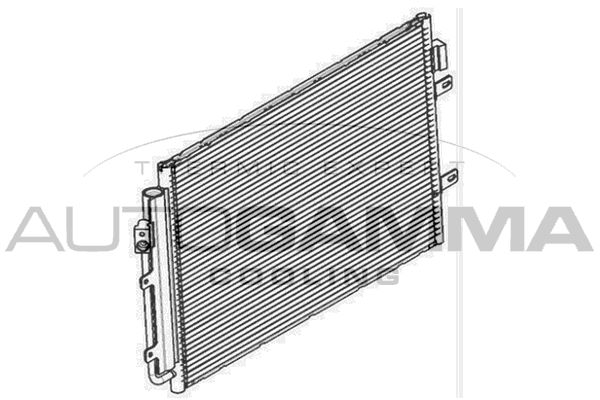 AUTOGAMMA Lauhdutin, ilmastointilaite 107095