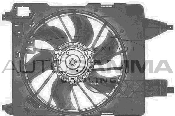 AUTOGAMMA Tuuletin, moottorin jäähdytys GA200607