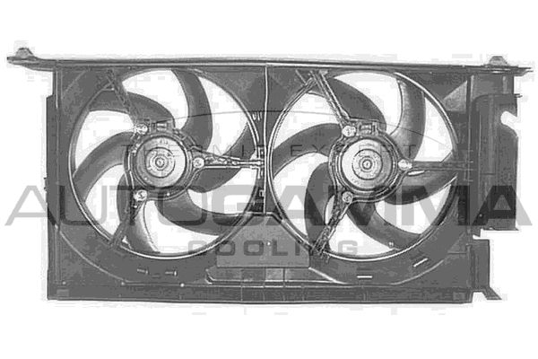 AUTOGAMMA Tuuletin, moottorin jäähdytys GA201650