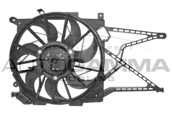 AUTOGAMMA Tuuletin, moottorin jäähdytys GA201840