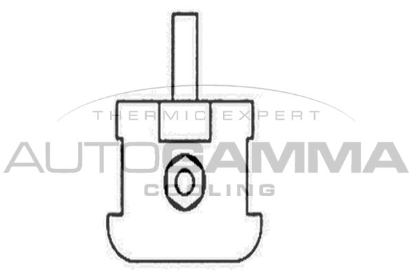 AUTOGAMMA Tuuletin, moottorin jäähdytys GA204413