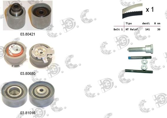 AUTOKIT Hammashihnasarja 04.5279