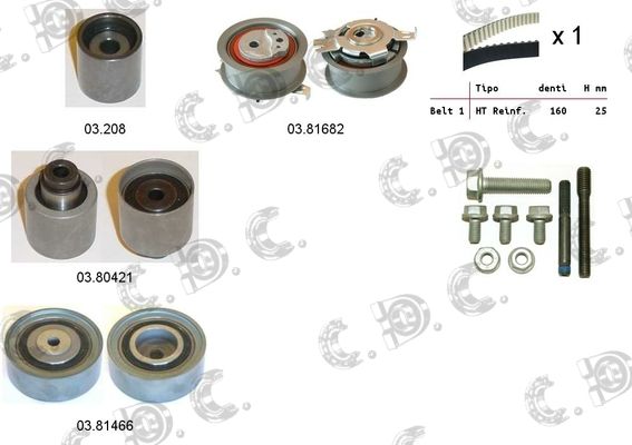 AUTOKIT Hammashihnasarja 04.5312