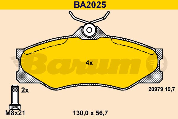 BARUM Jarrupala, levyjarru BA2025