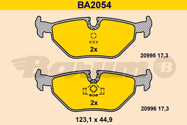 BARUM Jarrupala, levyjarru BA2054