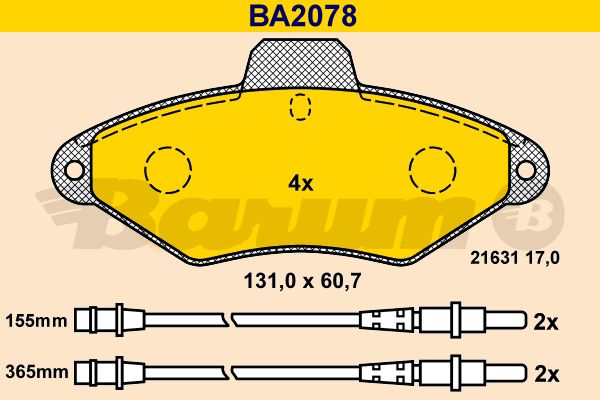 BARUM Jarrupala, levyjarru BA2078