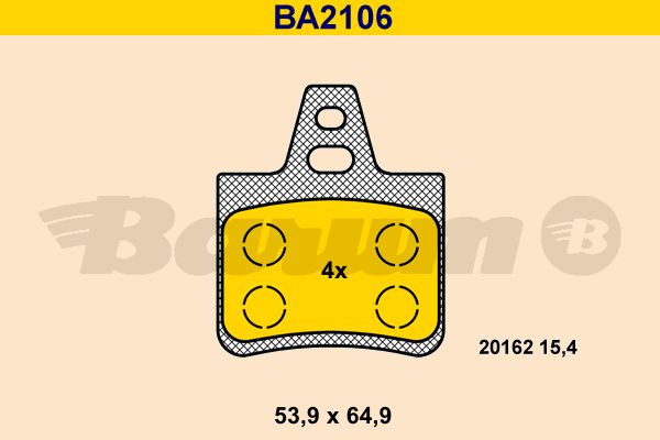 BARUM Jarrupala, levyjarru BA2106