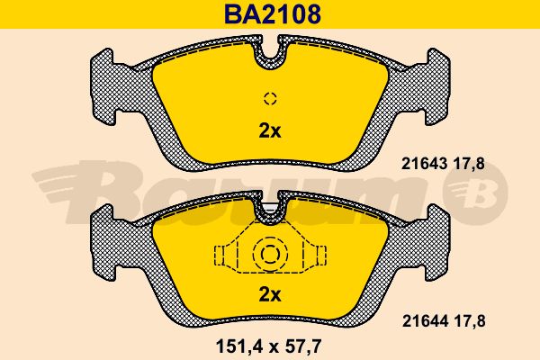 BARUM Jarrupala, levyjarru BA2108