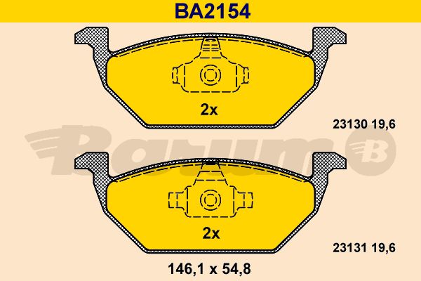 BARUM Jarrupala, levyjarru BA2154