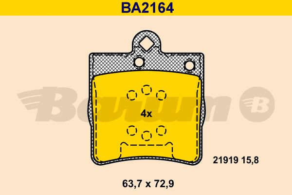 BARUM Jarrupala, levyjarru BA2164