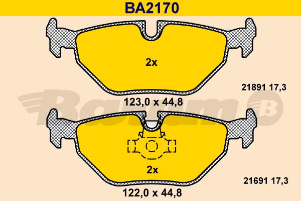 BARUM Jarrupala, levyjarru BA2170