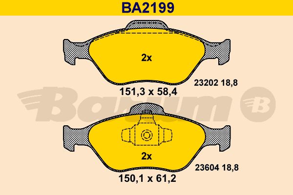 BARUM Jarrupala, levyjarru BA2199