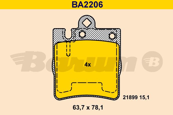 BARUM Jarrupala, levyjarru BA2206