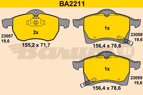 BARUM Jarrupala, levyjarru BA2211