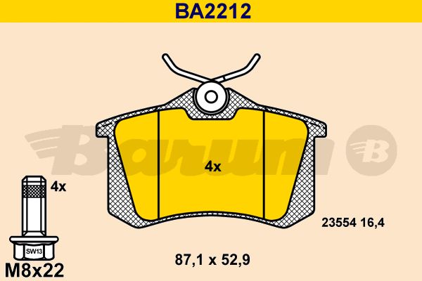 BARUM Jarrupala, levyjarru BA2212