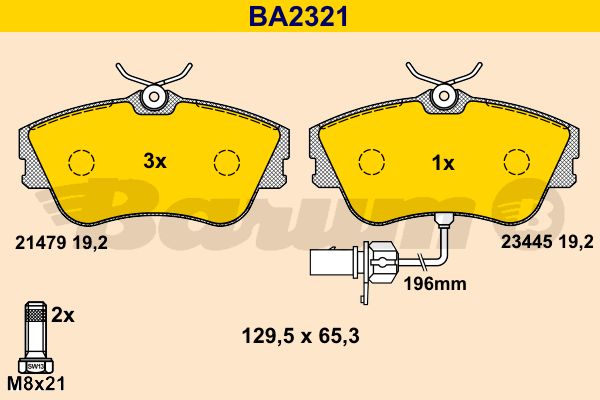 BARUM Jarrupala, levyjarru BA2321