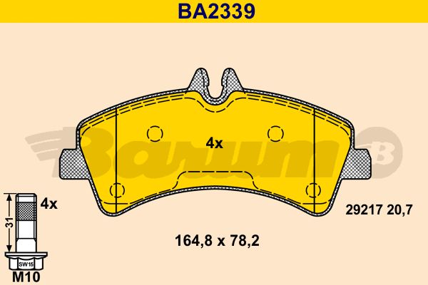 BARUM Jarrupala, levyjarru BA2339