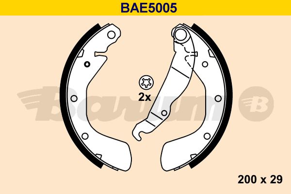 BARUM Jarrukenkäsarja BAE5005