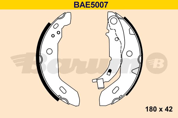 BARUM Jarrukenkäsarja BAE5007