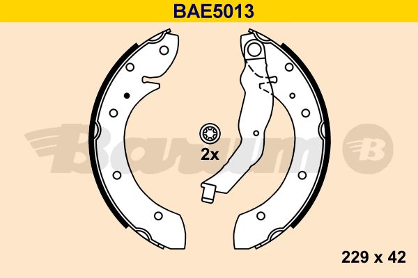 BARUM Jarrukenkäsarja BAE5013