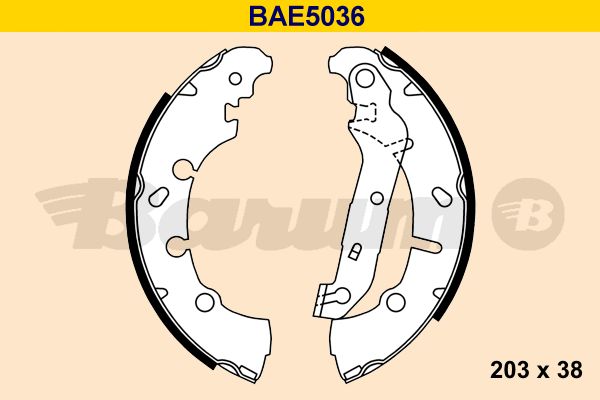 BARUM Jarrukenkäsarja BAE5036