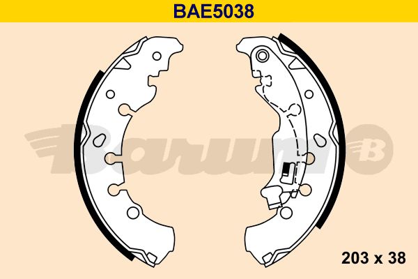 BARUM Jarrukenkäsarja BAE5038