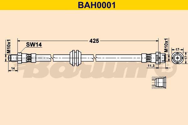 BARUM Jarruletku BAH0001