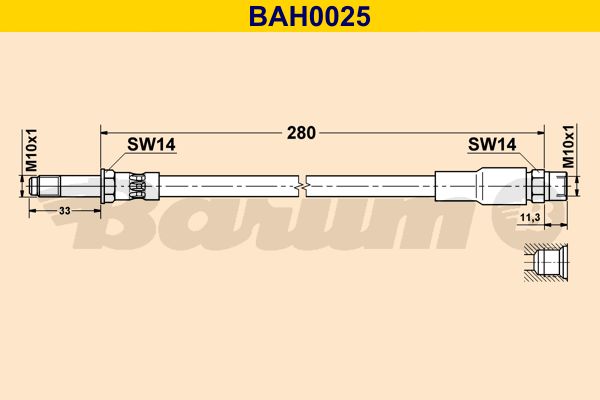 BARUM Jarruletku BAH0025