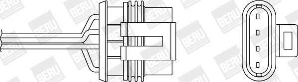 BERU Lambdatunnistin OPH088
