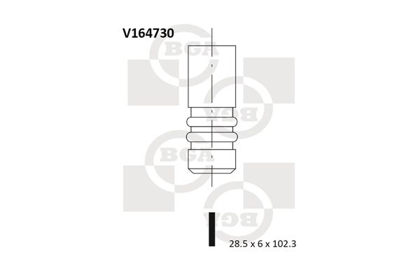 BGA Imuventtiili V164730