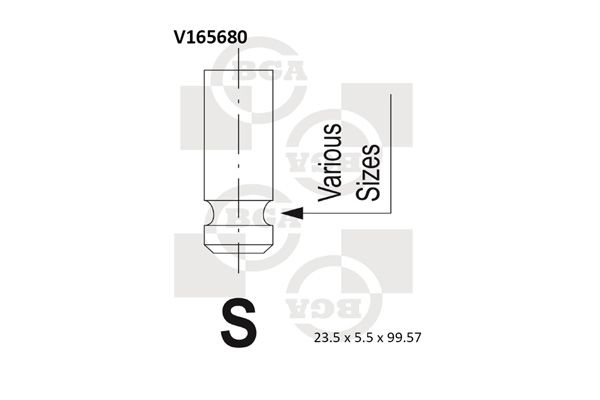 BGA Imuventtiili V165680