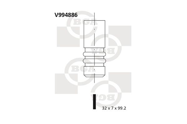 BGA Imuventtiili V994886