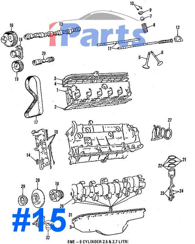 BMW Tiiviste 11141432240