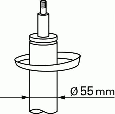 BOGE Iskunvaimennin 36-C97-A