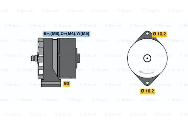 BOSCH Laturi 0 120 469 807