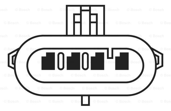 BOSCH Lambdatunnistin 0 258 005 650